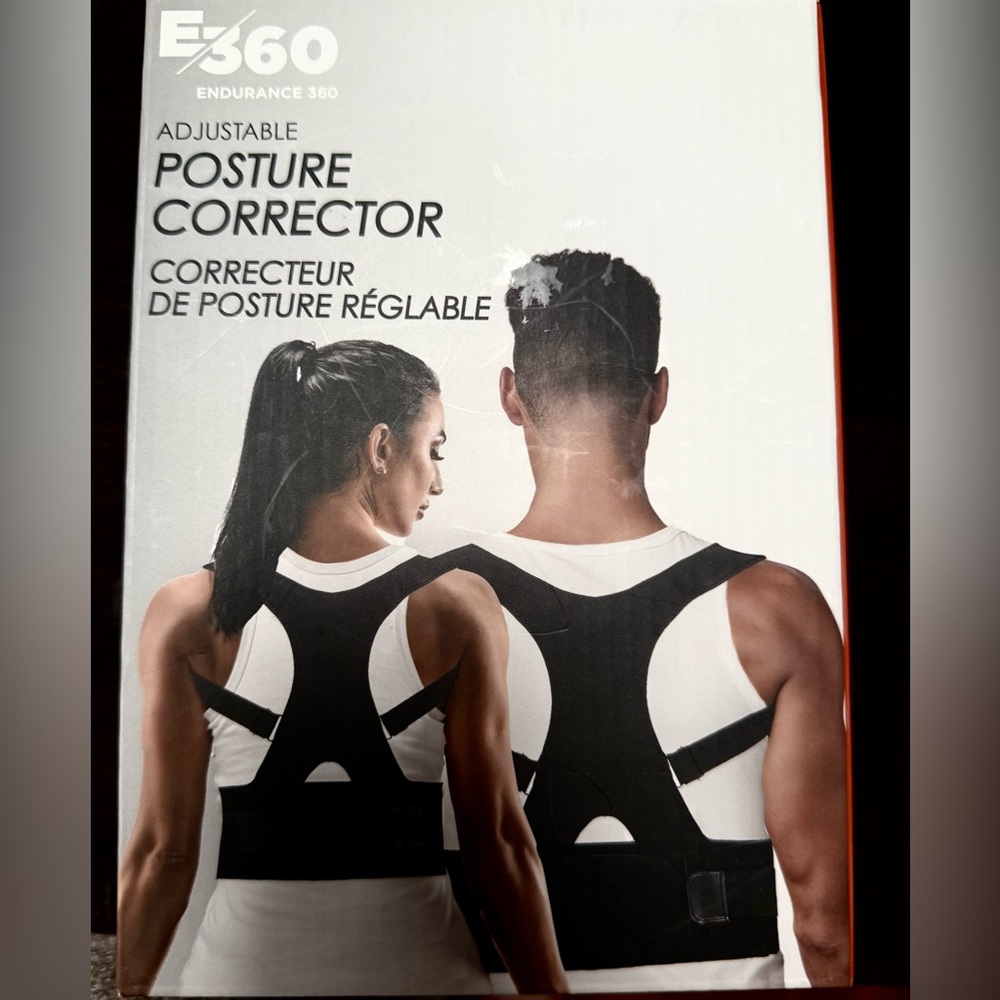 Adjustable Black Posture Corrector